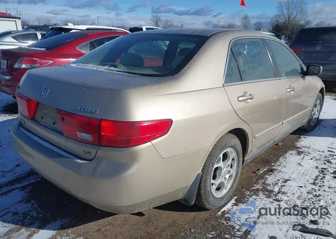 2005 Honda Accord 2.4 Lx из США, поврежденный, VIN 1HGCM56455A095733